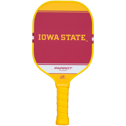 Iowa State Cyclones Sport Plus pickleball paddle back view