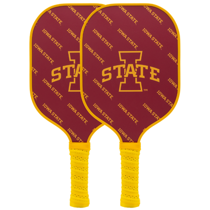 Iowa State Cyclones pickleball paddle set