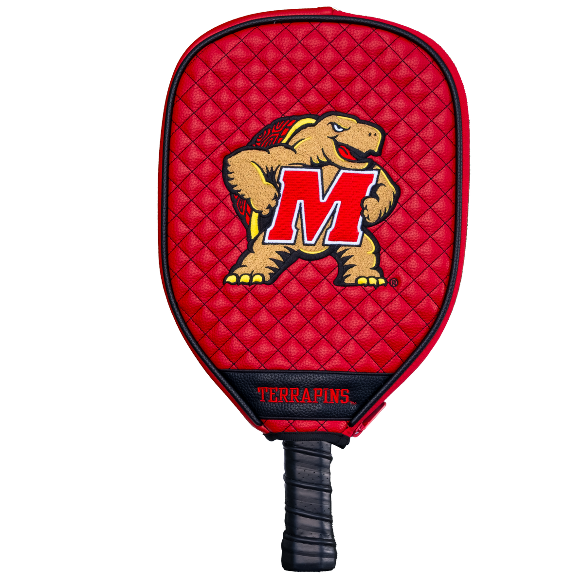 Maryland Terrapins quilted pickleball paddle cover