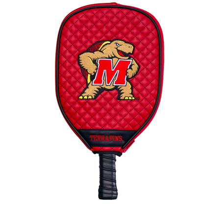 Maryland Terrapins quilted pickleball paddle cover