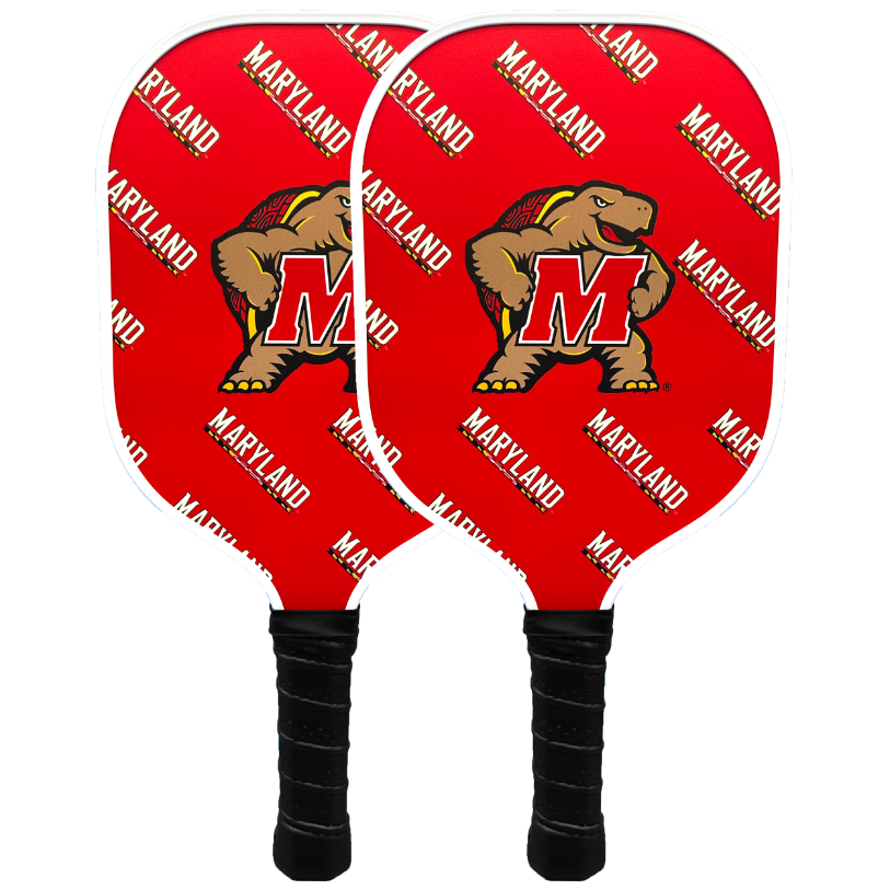 Maryland Terrapins pickleball paddle set