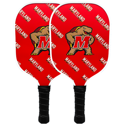 Maryland Terrapins pickleball paddle set