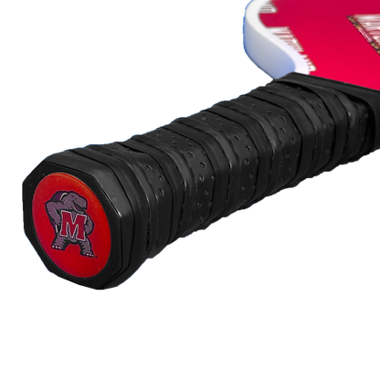 Maryland Terrapins pickleball paddle handle logo