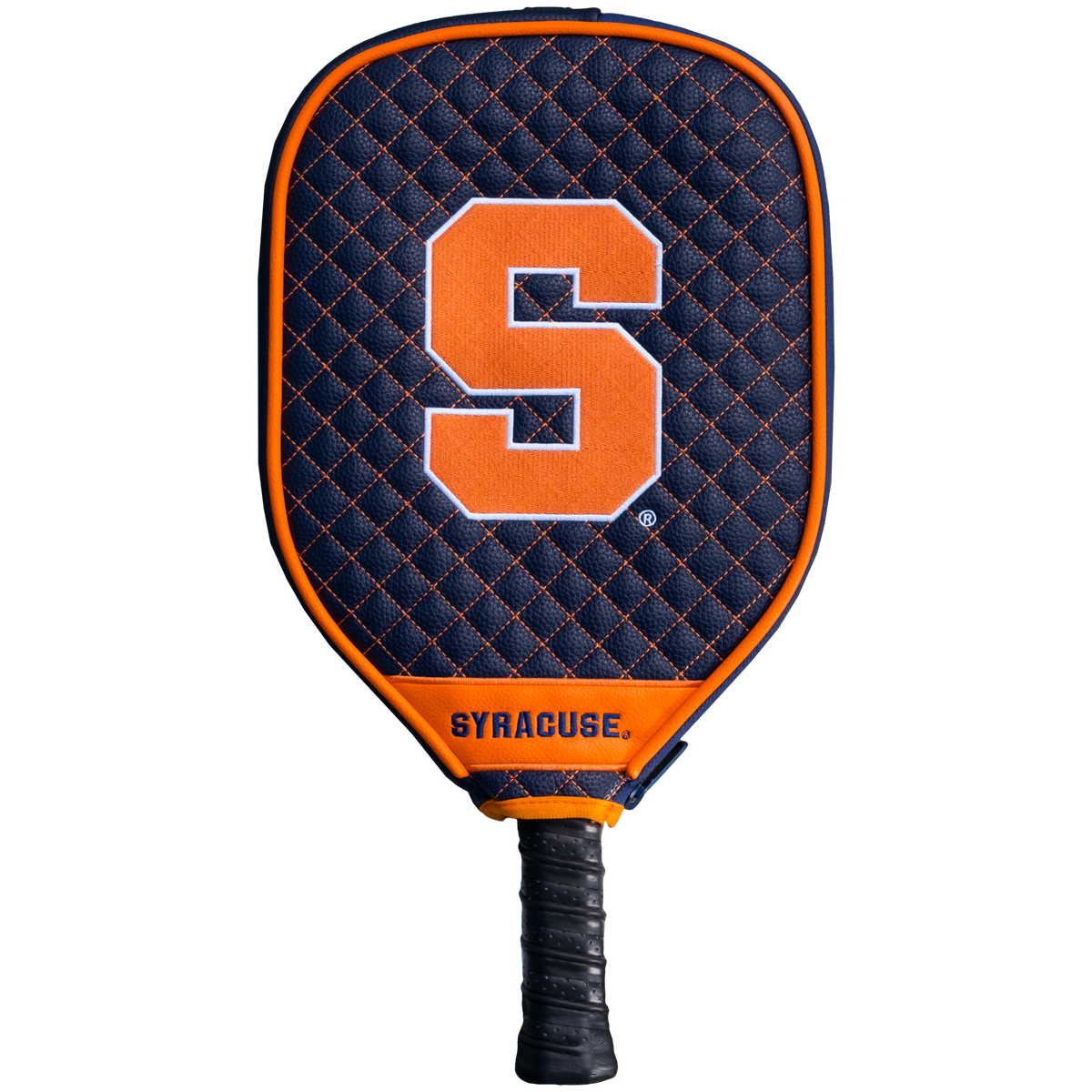 Syracuse Orange quilted pickleball paddle cover