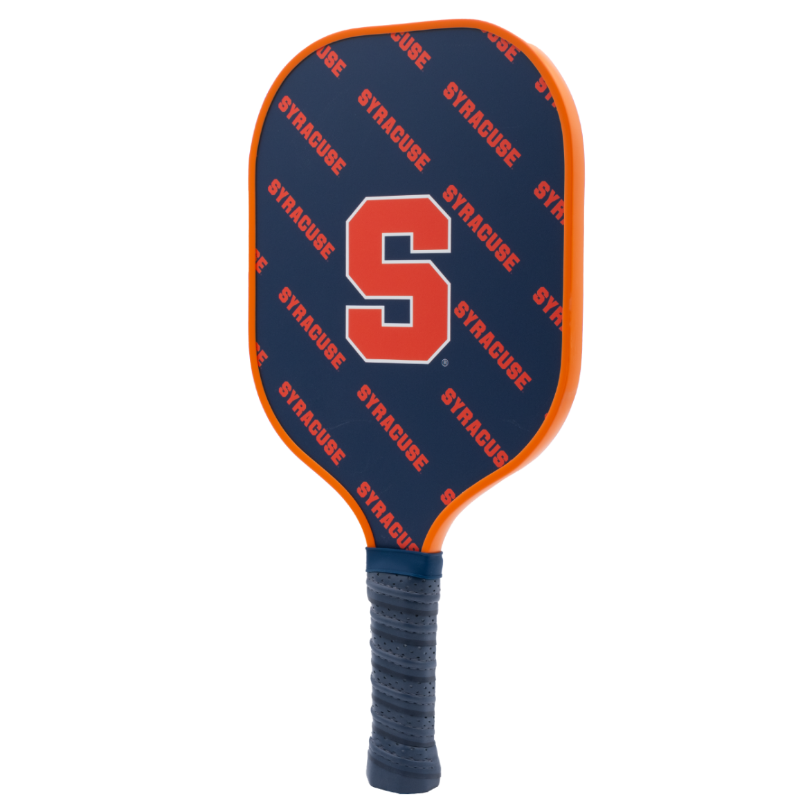 Syracuse Orange pickleball paddle back view