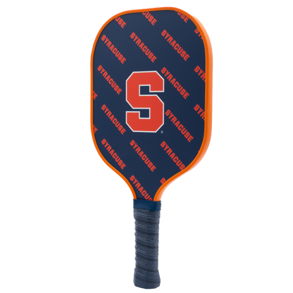 Syracuse Orange pickleball paddle back view