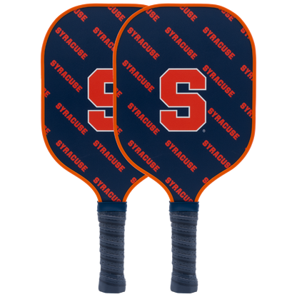 Syracuse Orange pickleball paddle set