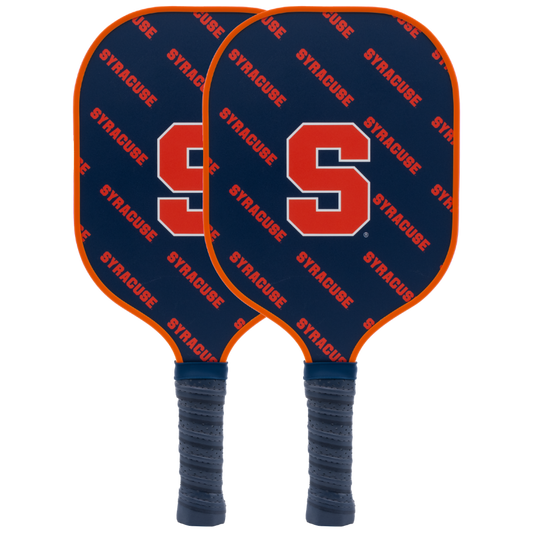 Syracuse Orange pickleball paddle set