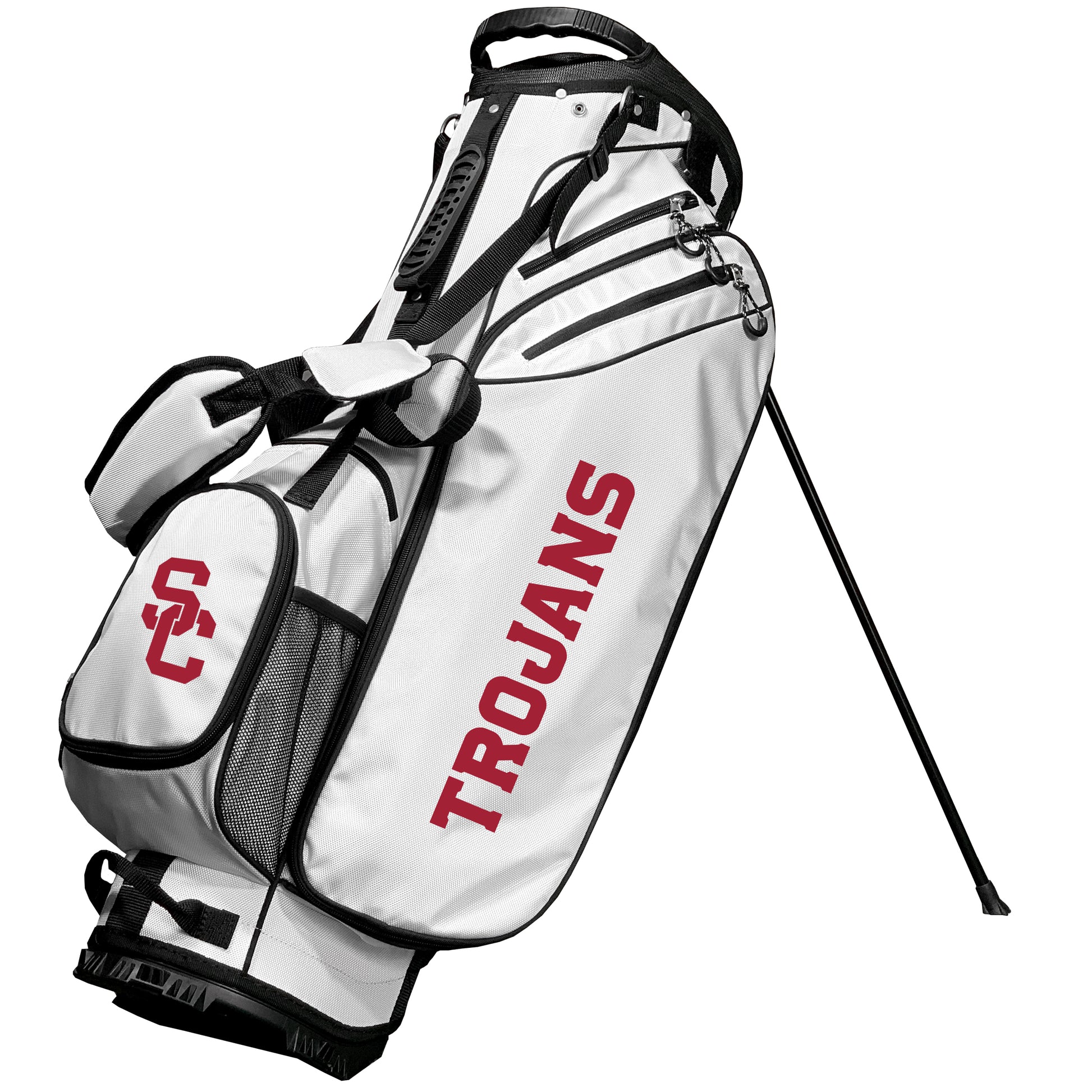 USC Trojans White Birdie Golf Bag