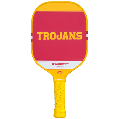 USC Trojans Sport Plus pickleball paddle back view