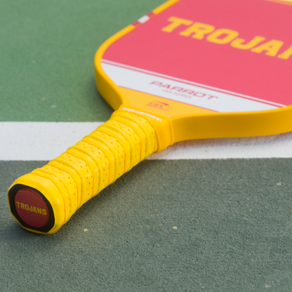 USC Trojans Sport Plus pickleball paddle on the court