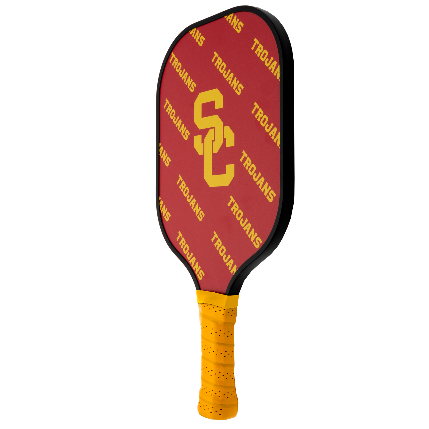 USC Trojans pickleball paddle back view