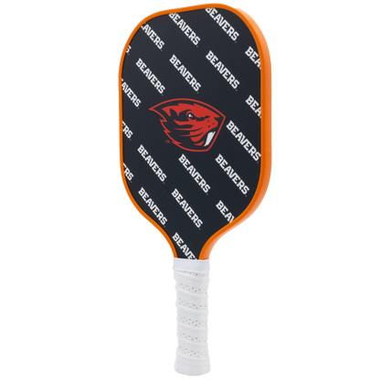 Oregon State Beavers pickleball paddle back view