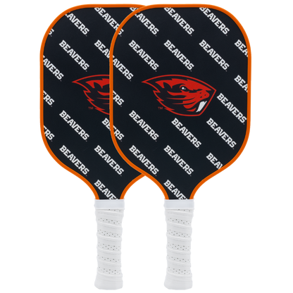 Oregon State Beavers pickleball paddle set