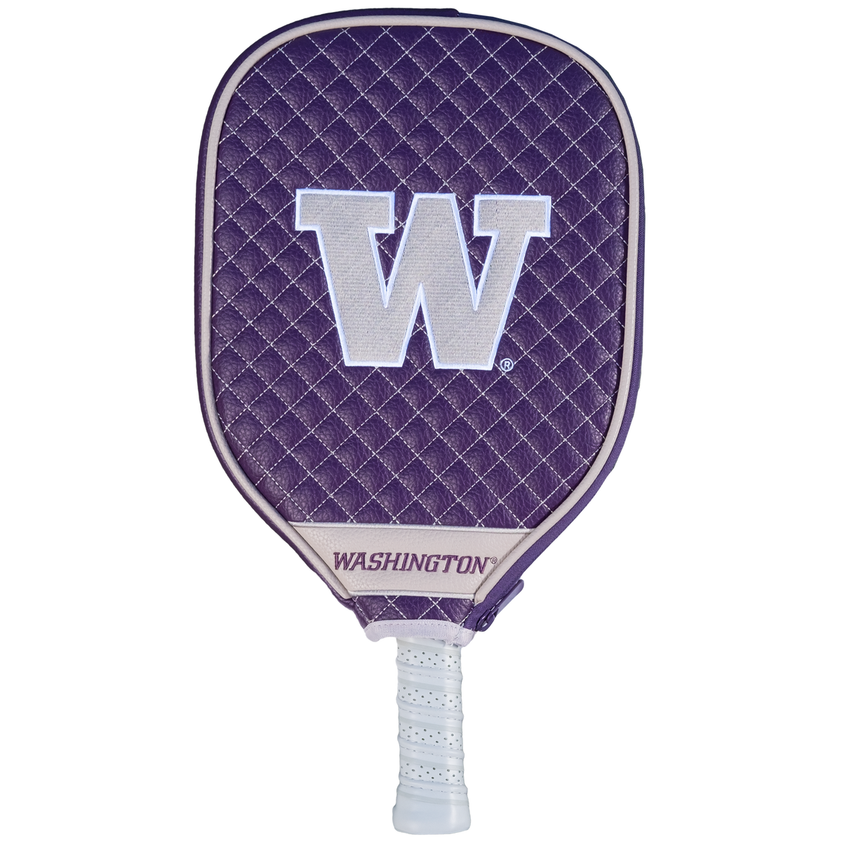 Washington Huskies quilted pickleball paddle cover