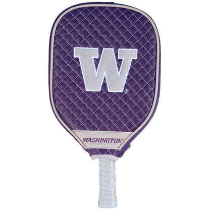 Washington Huskies quilted pickleball paddle cover