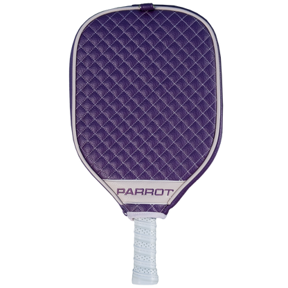 Washington Huskies quilted pickleball paddle cover back view