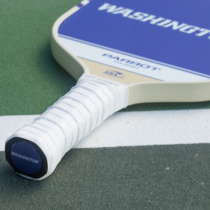 Washington Huskies Sport Plus pickleball paddle on the court