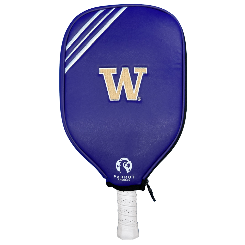 Washington Huskies pickleball paddle cover