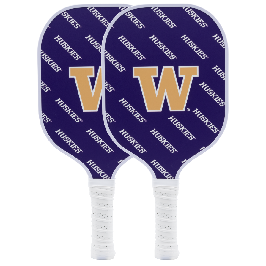 Washington Huskies pickleball paddle set