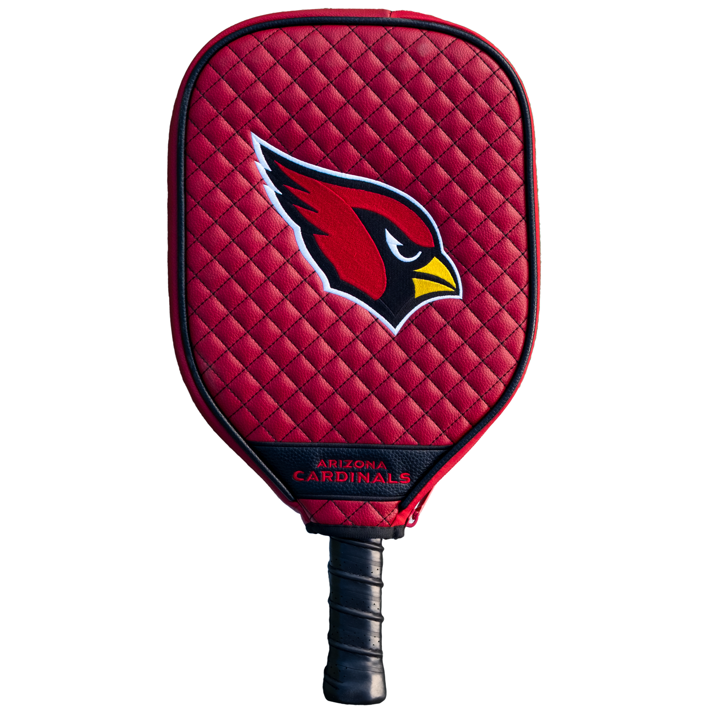 Arizona Cardinals quilted pickleball paddle cover