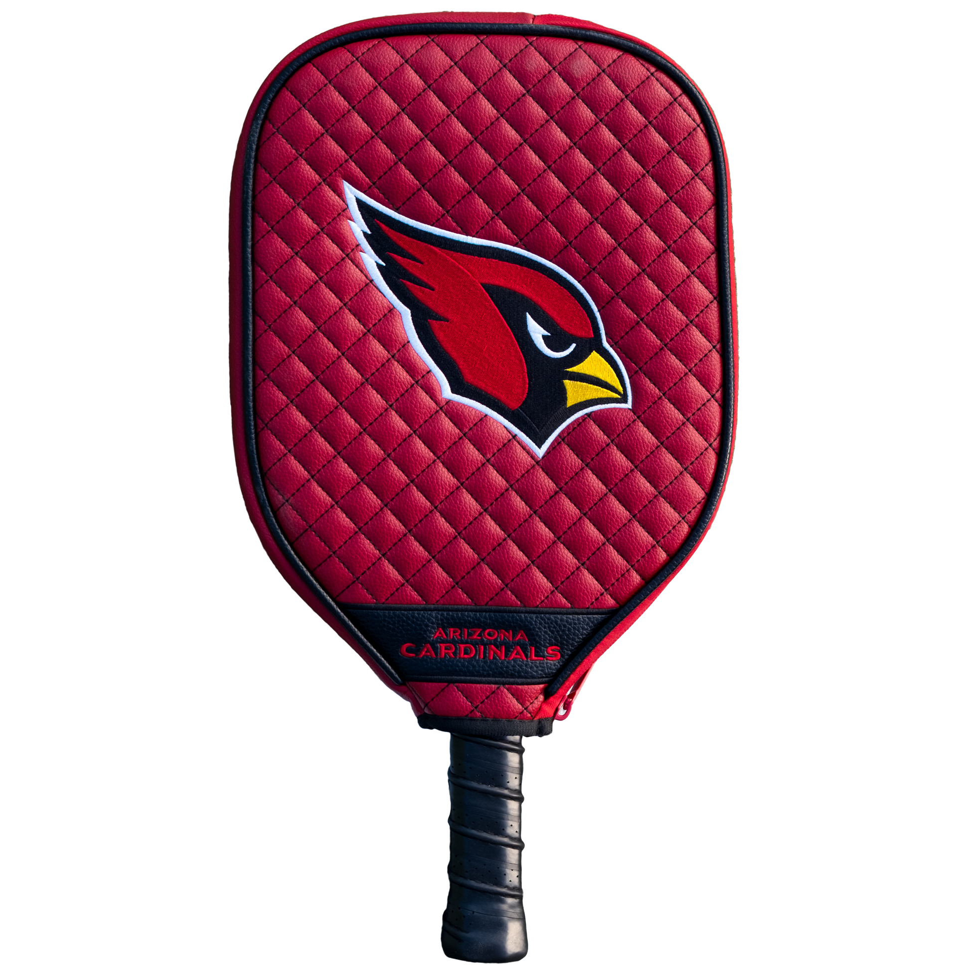 Arizona Cardinals quilted pickleball paddle cover