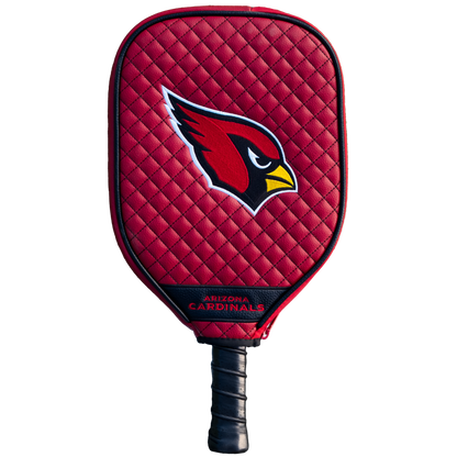 Arizona Cardinals quilted pickleball paddle cover