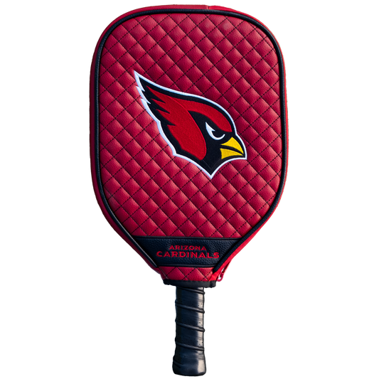 Arizona Cardinals quilted pickleball paddle cover