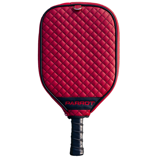 Arizona Cardinals quilted pickleball paddle cover back view