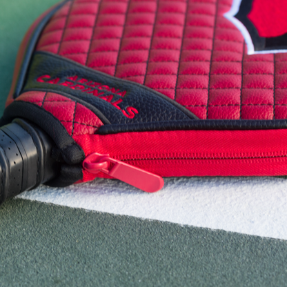 Arizona Cardinals quilted pickleball paddle cover team name