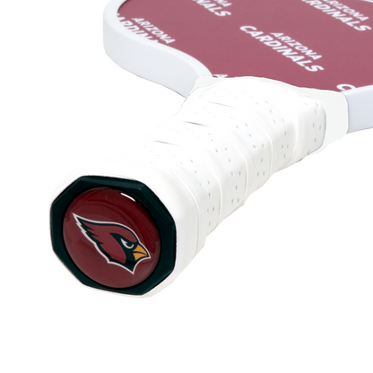 Arizona Cardinals pickleball paddle handle logo