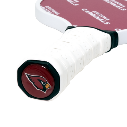 Arizona Cardinals pickleball paddle handle logo