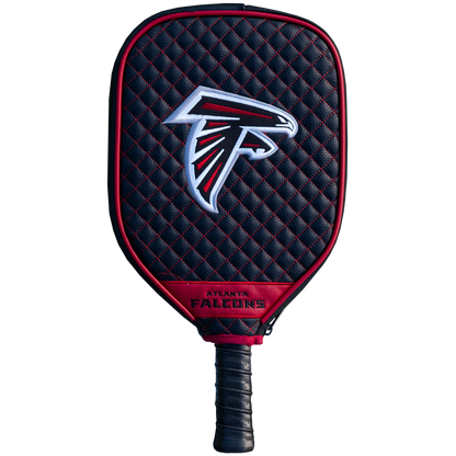 Atlanta Falcons quilted pickleball paddle cover