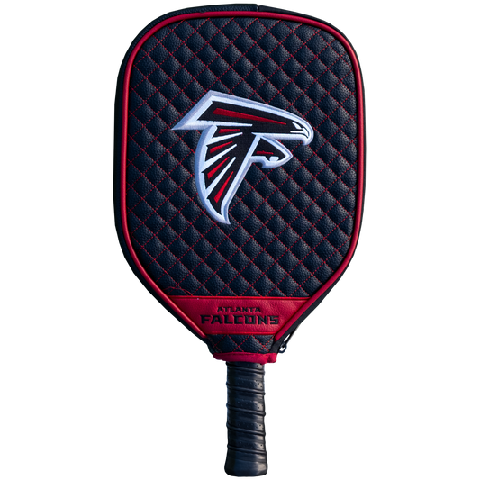 Atlanta Falcons quilted pickleball paddle cover