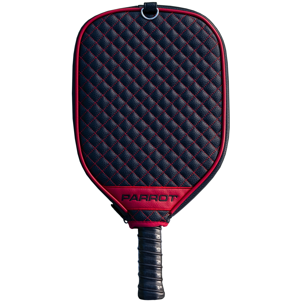 Atlanta Falcons quilted pickleball paddle cover back view