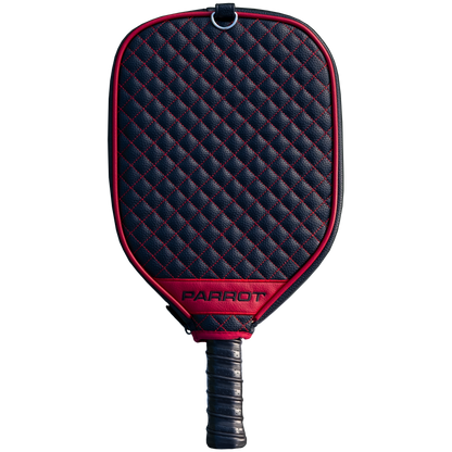Atlanta Falcons quilted pickleball paddle cover back view