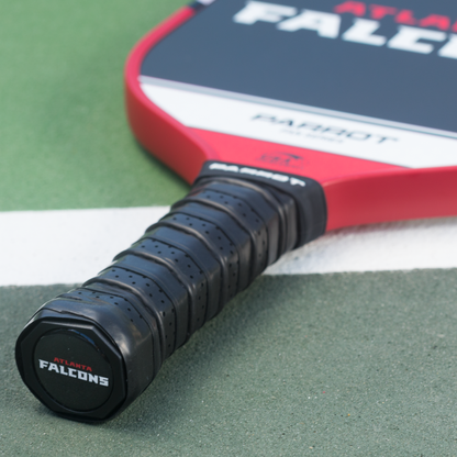Atlanta Falcons Sport Plus pickleball paddle on the court