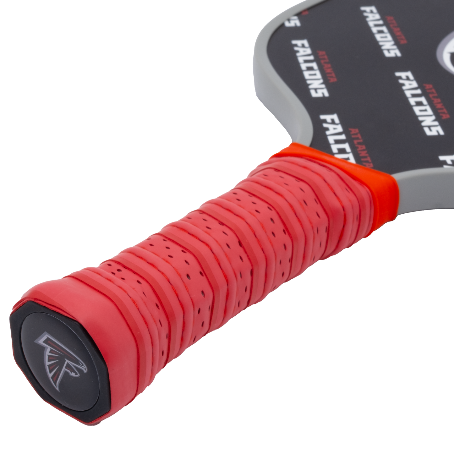 Atlanta Falcons pickleball paddle handle logo