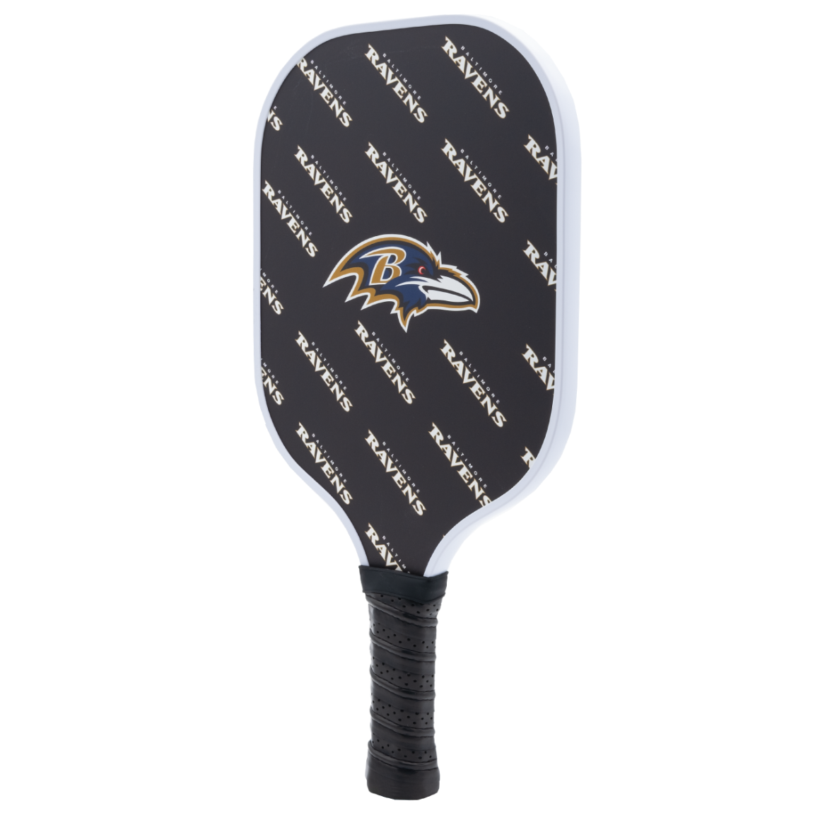Baltimore Ravens pickleball paddle back view