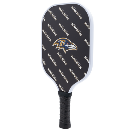 Baltimore Ravens pickleball paddle back view