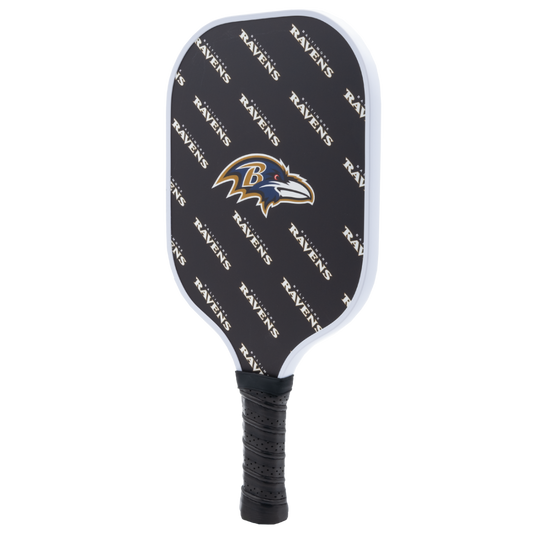 Baltimore Ravens pickleball paddle back view