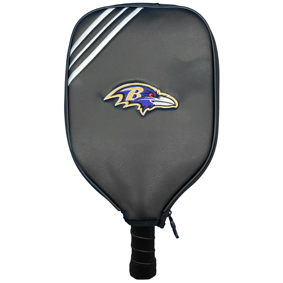 Baltimore Ravens pickleball paddle cover