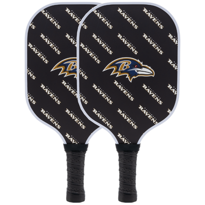 Baltimore Ravens pickleball paddle set