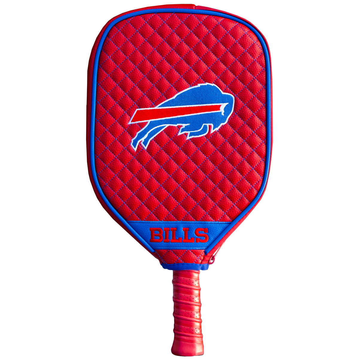 Buffalo Bills Red quilted pickleball paddle cover