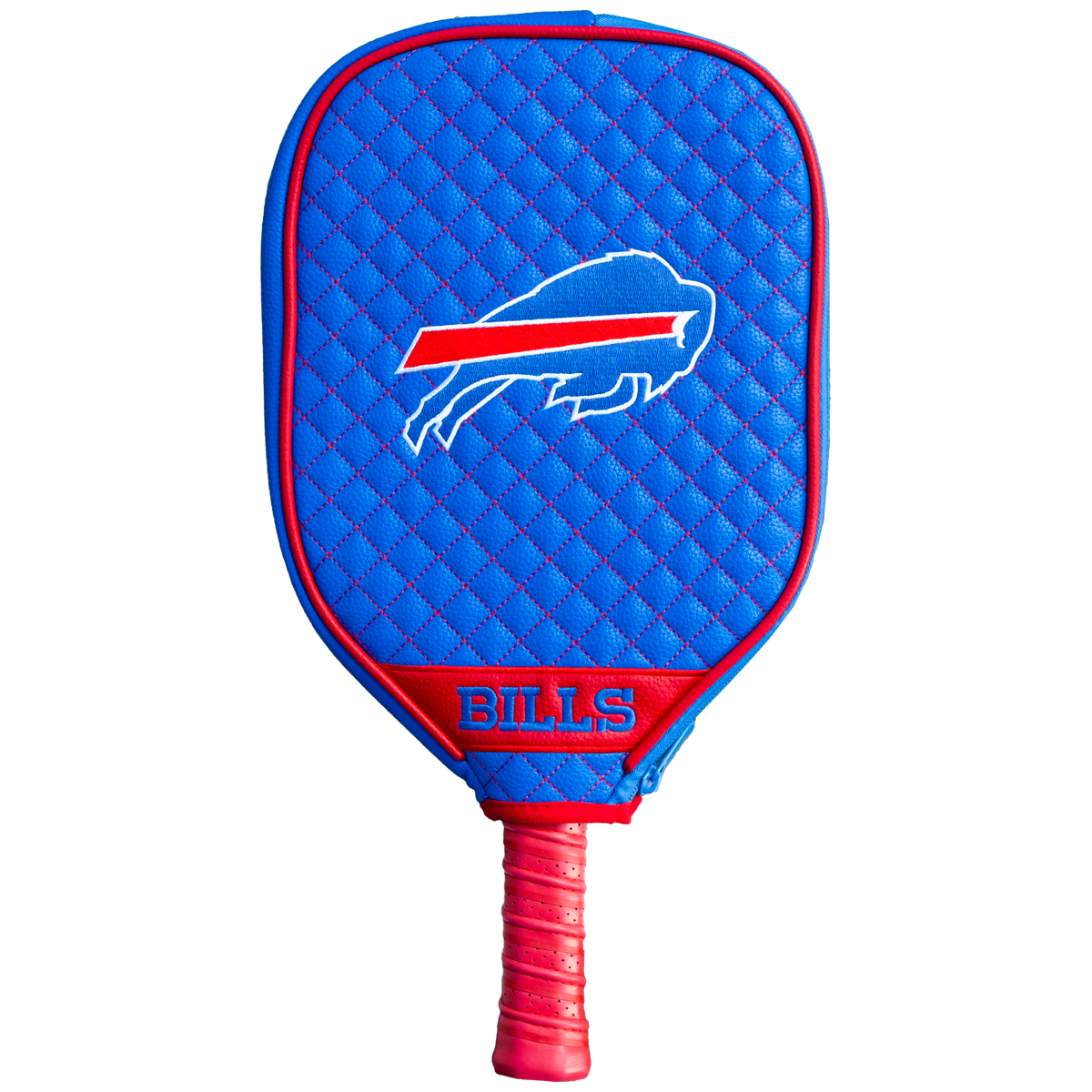 Buffalo Bills Blue quilted pickleball paddle cover