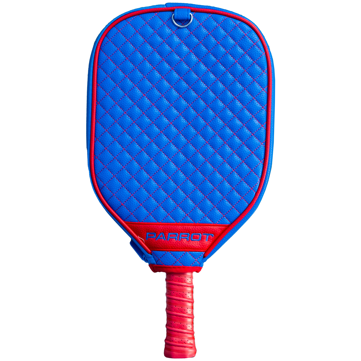 Buffalo Bills Blue quilted pickleball paddle cover back view