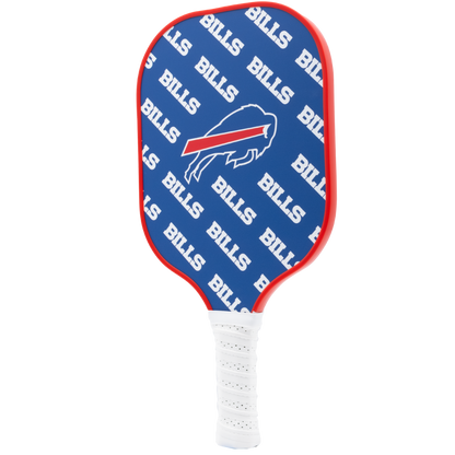 Buffalo Bills pickleball paddle back view