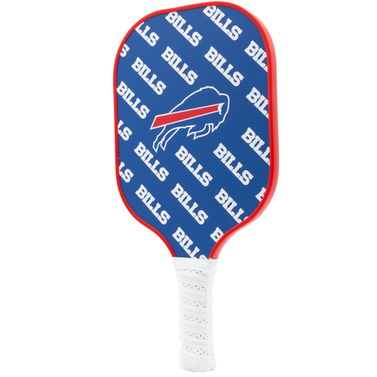 Buffalo Bills pickleball paddle back view