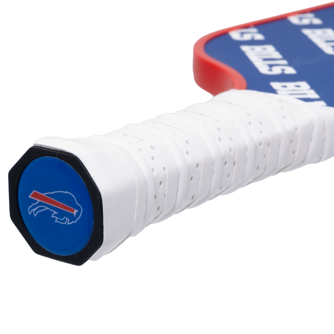 Buffalo Bills pickleball paddle handle logo