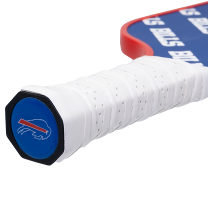 Buffalo Bills pickleball paddle handle logo
